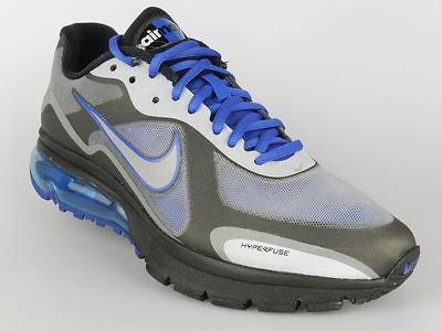   ALPHA 2011+ NEW Mens Black Blue iPod Ready Running Shoes 454347 401