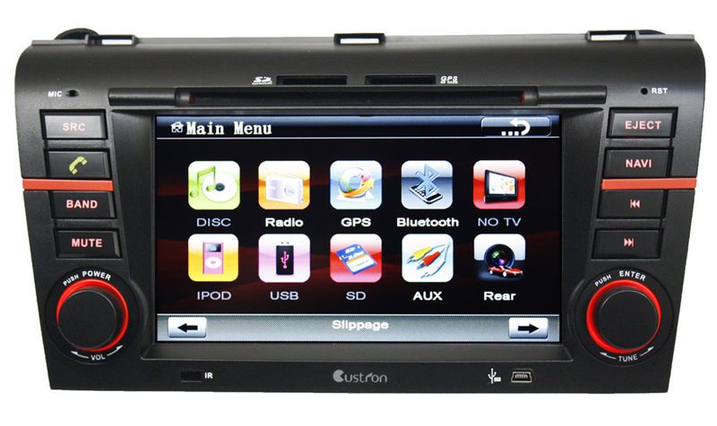 Radio DVD Player GPS Navi Stereo BT iPod Mazda 3 2004 2005 2006 2007 