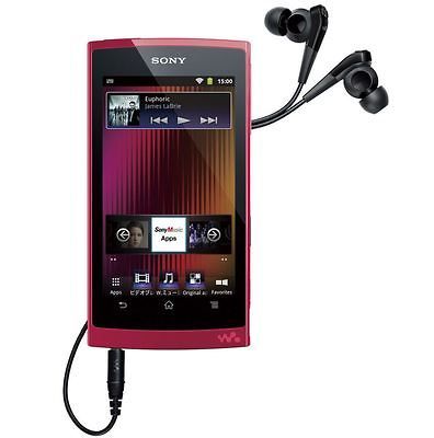 SONY Walkman Android 2.3 Bluetooth NW Z1070 64GB RED NEW NW Z Series 