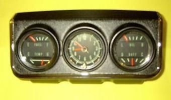 CONSOLE GAUGE PACKAGE 67 CAMARO 67 68 69 FIREBIRD (Fits 1968 