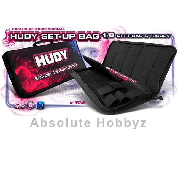 Hudy Exclusive Edition Set Up Bag (1/8 Off Road Car) HUD199240