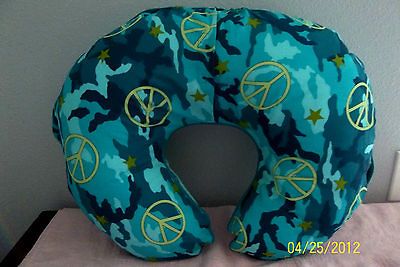 Boppy Pillow Covers/Cases for Boppy Pillow Green Peace Symbols on 