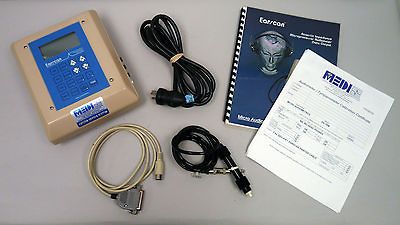 Pre owned Micro Audiometrics Earscan Audiometer/Tympanometer Acoustic 