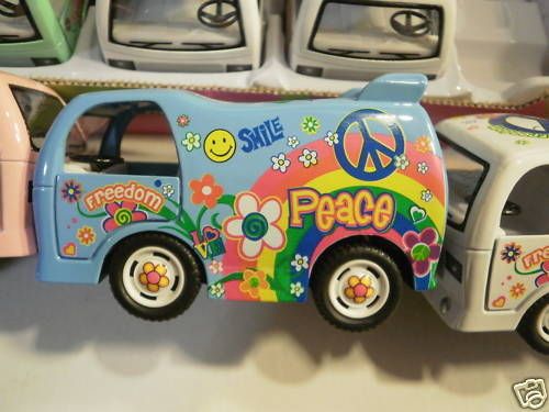 hippie die cast metal van 3 5 pull back