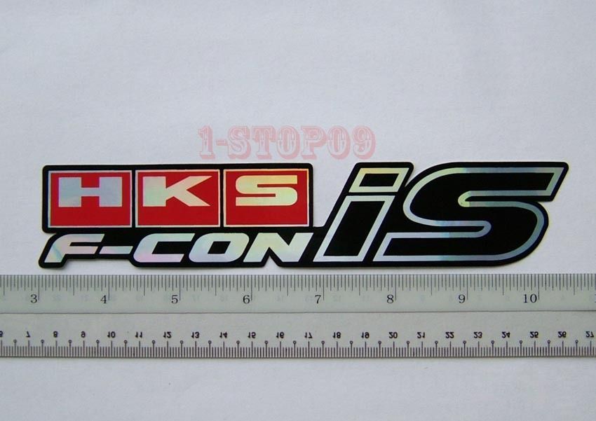 hks f con reflective car racing decal sticker free p