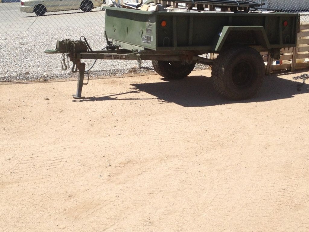 cargo trailer m101a3 cucv m998 hmmwv h1 military trailer time