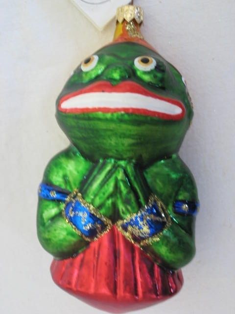 RADKO Vintage FROG LADY Numbered 465/1200 95 026 0 Gypsy Christmas 