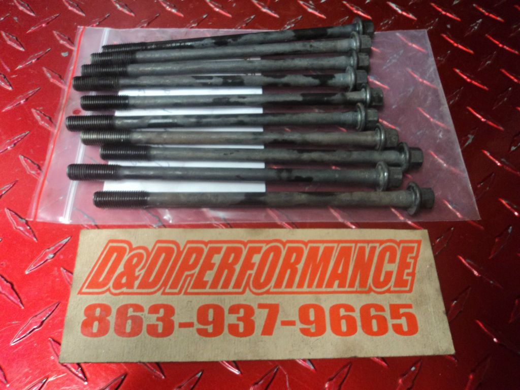 99   07 HAYABUSA CYLINDER HEAD BOLTS HARDWARE OEM PARTS MOTOR GSX1300R