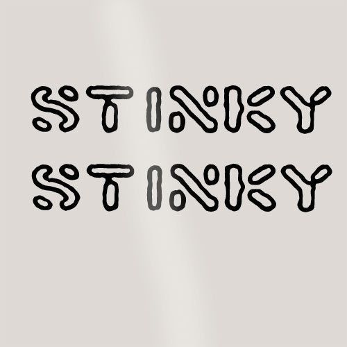 kona stinky bike frame decal stickers  9