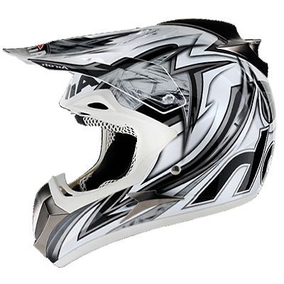 NEW AIROH DOME C2 GREY MEDIUM MOTOCROSS ENDURO OFF ROAD HELMET