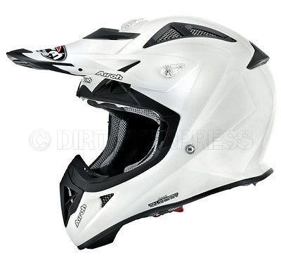 NEW 2012 AIROH AVIATOR COLOUR WHITE SMALL MOTOCROSS ENDURO HELMET