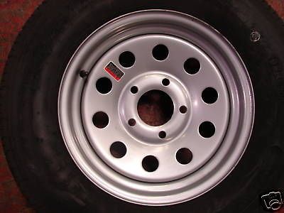 15 utility boat trailer wheel tire new sil mod 205b