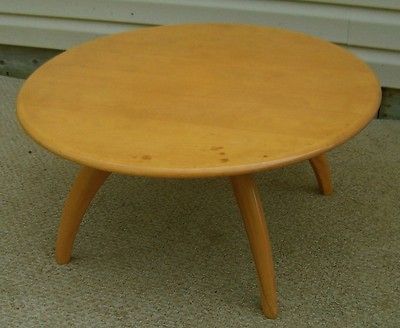 Heywood Wakefield Revolving Cocktail Table M 306G Mid Century Modern 