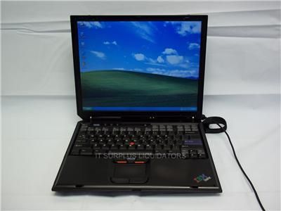 IBM ThinkPad R40 14 1 Intel Pentium M 1 4GHz 20GB 768MB