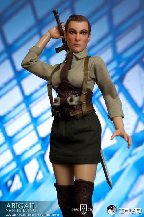 Triad 1 6 Scale Abigail Van Helsing Female Military Dead Cell Action 