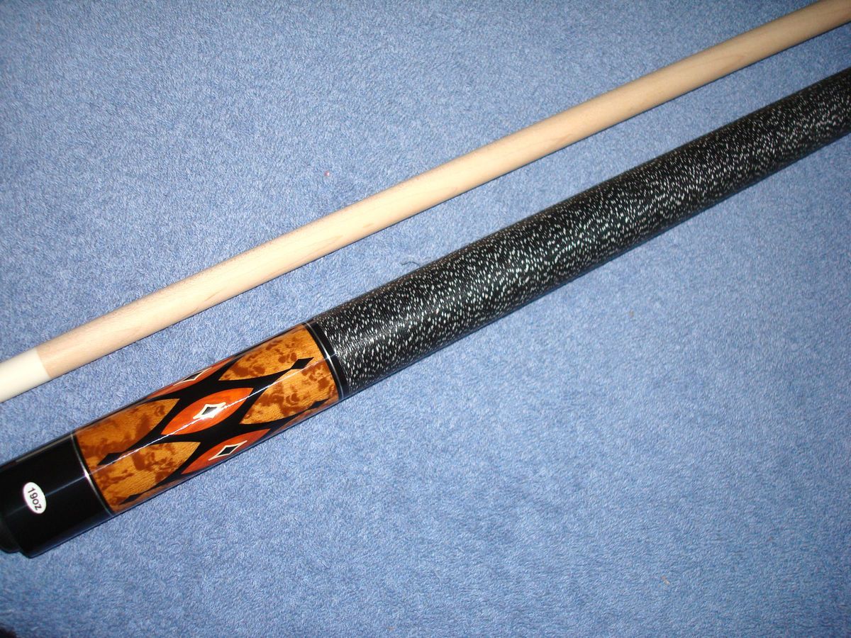 Custom POOL CUE with LAYERED LEATHER TIP Brand New Pool Stick Billiard 