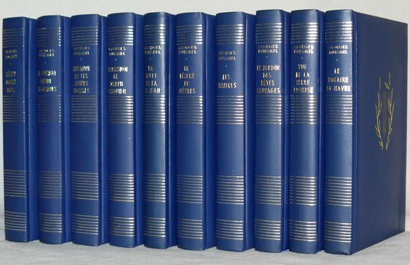 GEORGES DUHAMEL CHRONIQUE Des PASQUIER 10vols ~ 1961ed ILLUST