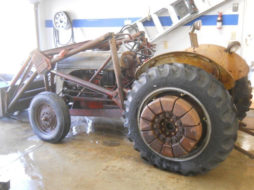 Ford 8N Tractor with Attachments