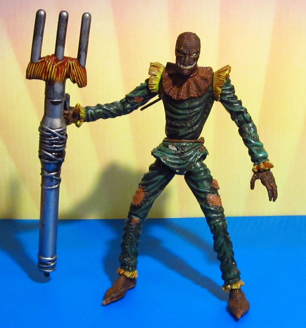   Animated Exclusive Scarecrow Action Figure Toy Biz 1998 RARE