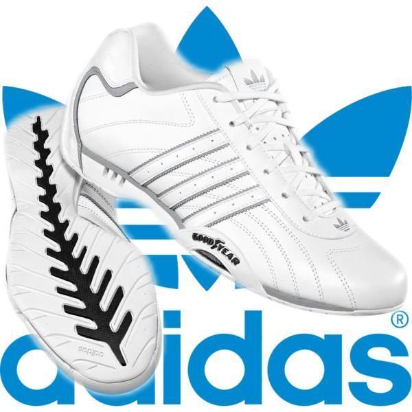 Adidas Originals Adi Racer Goodyear White Silver UK Seller