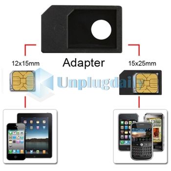 Micro Sim Card Adapter Accessory for Verizon ATT iPhone 4 4G 4S HD 