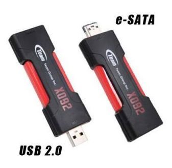New 64GB Team USB / eSATA X092 Flash Drive   Dual Interface