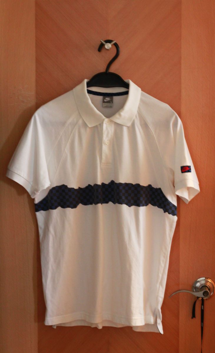 Retro McEnroe Agassi Challenge Court Checkerboard Shirt