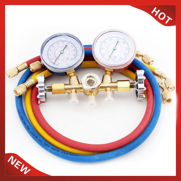 Refrigeration Air Conditioning Manifold Gauge Tool Set