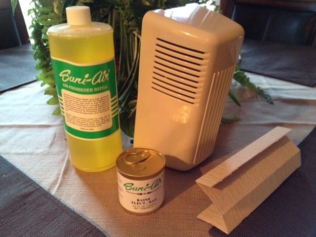 Sani Air Liquid Air Freshener Bundle w Machine 1 Quart Bottle 1 3 5oz 