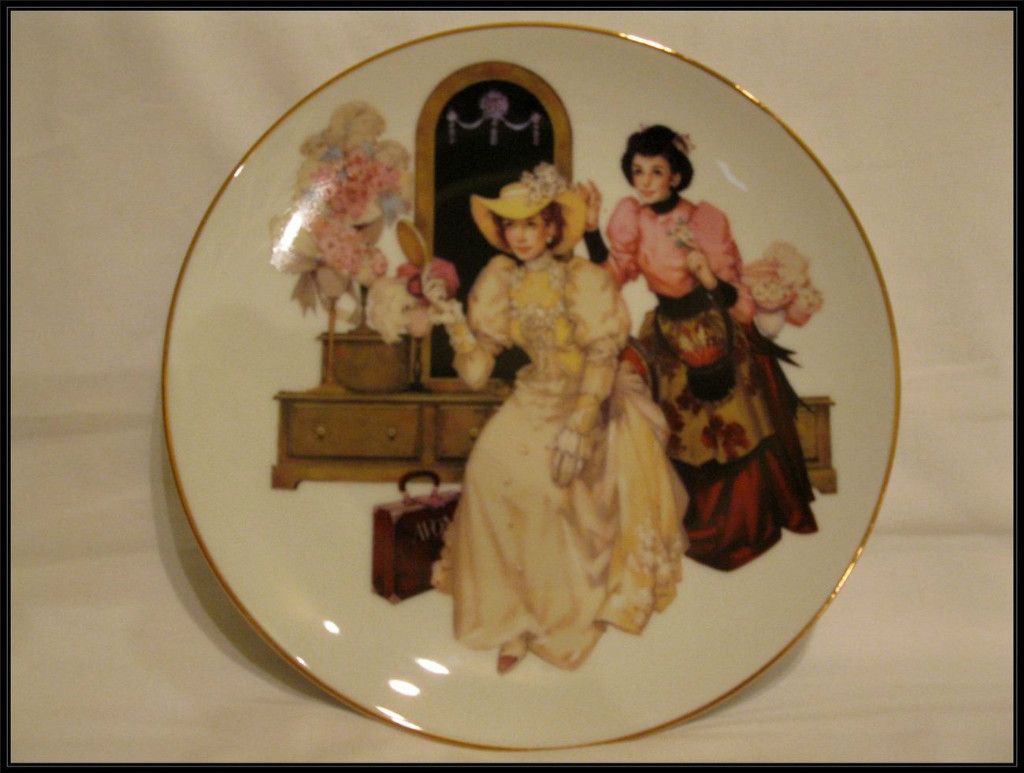 Avon Mrs Albee Presidents Club Reward Plate 2005 2006 BNIB