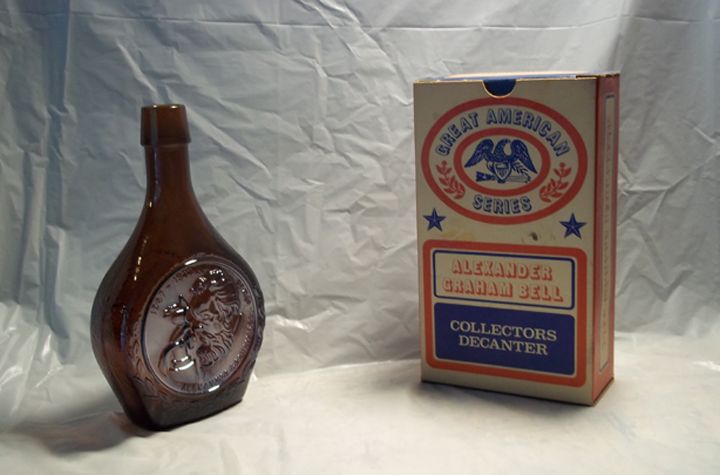 Alexander Graham Bell Wheaton Collectible Decanter