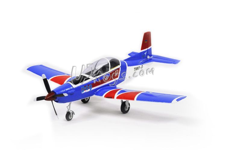 Flyfly Hobby PC9 RC Airplane 2 4GHz Skyblue White