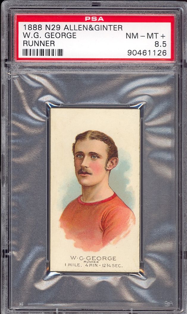 18 1888 N29 Allen Ginter Worlds Champions PSA SGC GAI Cigarettes 