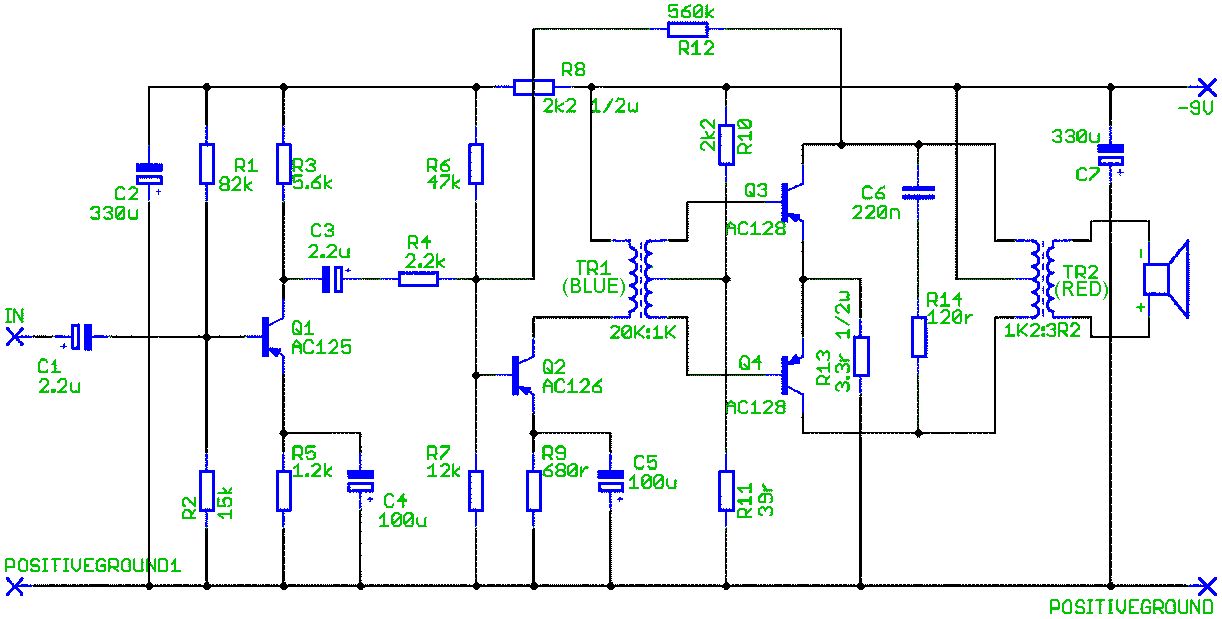 Or  a schematic of Deacy Amp from HERE or from HERE .