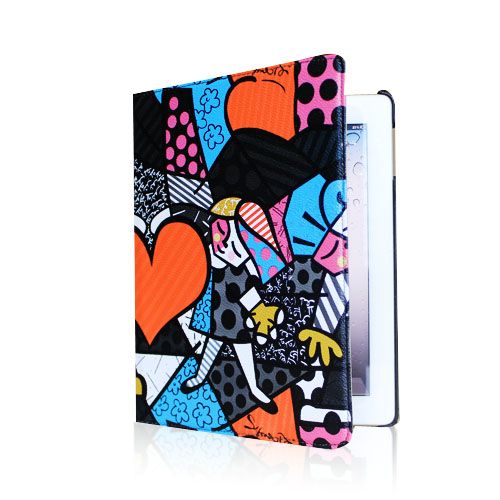 The New iPad 3/ iPad 2/ iPad 4 360 Rotating Megantic PU Leather Case 