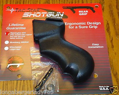 REMINGTON 870 PISTOL REAR CONTOURED GRIP TACTICAL SHOTGUN TACSTAR W 