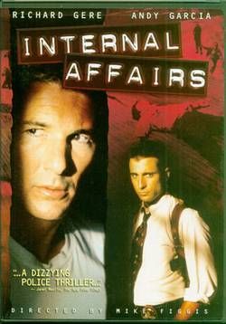 Internal Affairs Richard Gere Andy Garcia DVD New