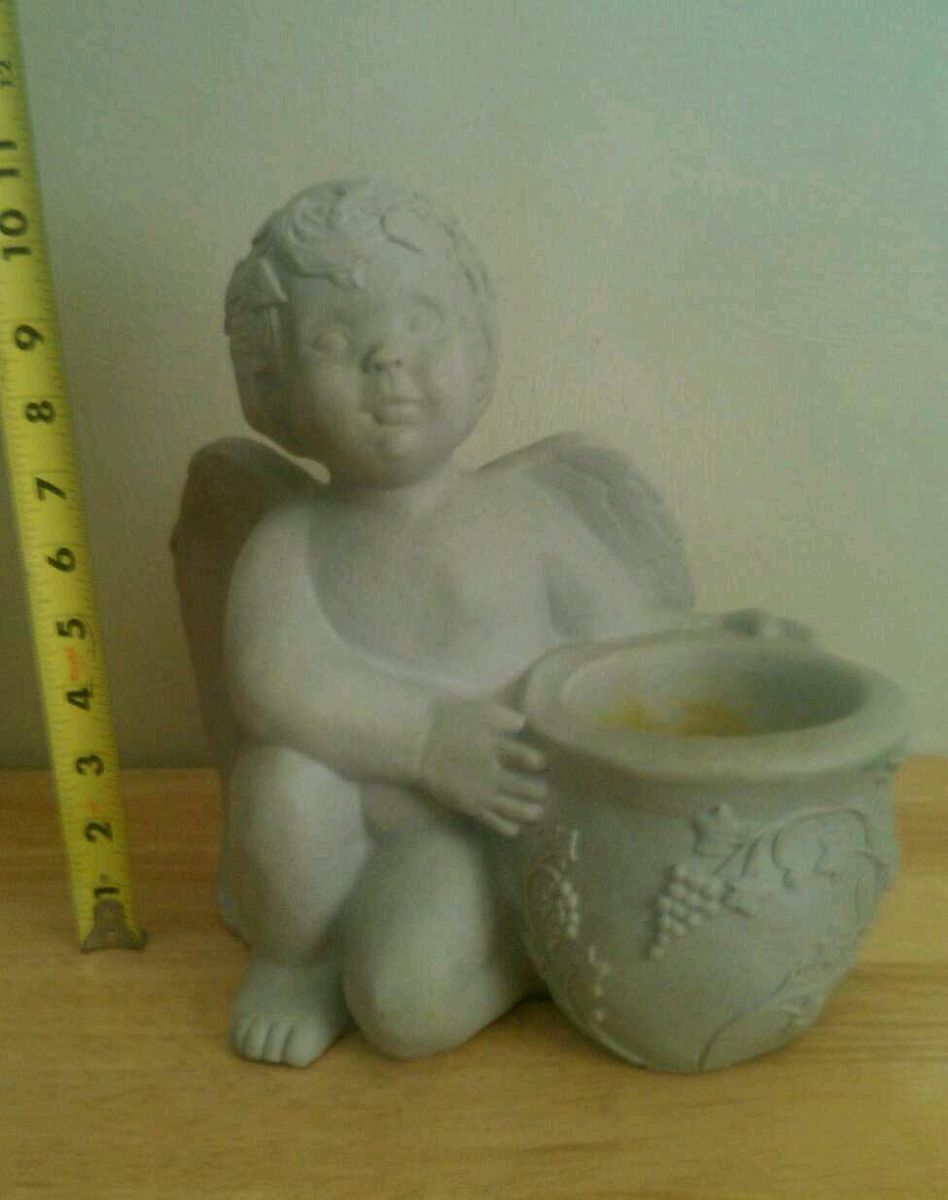 Yard Garden Angel Small Flower Pot Decoration