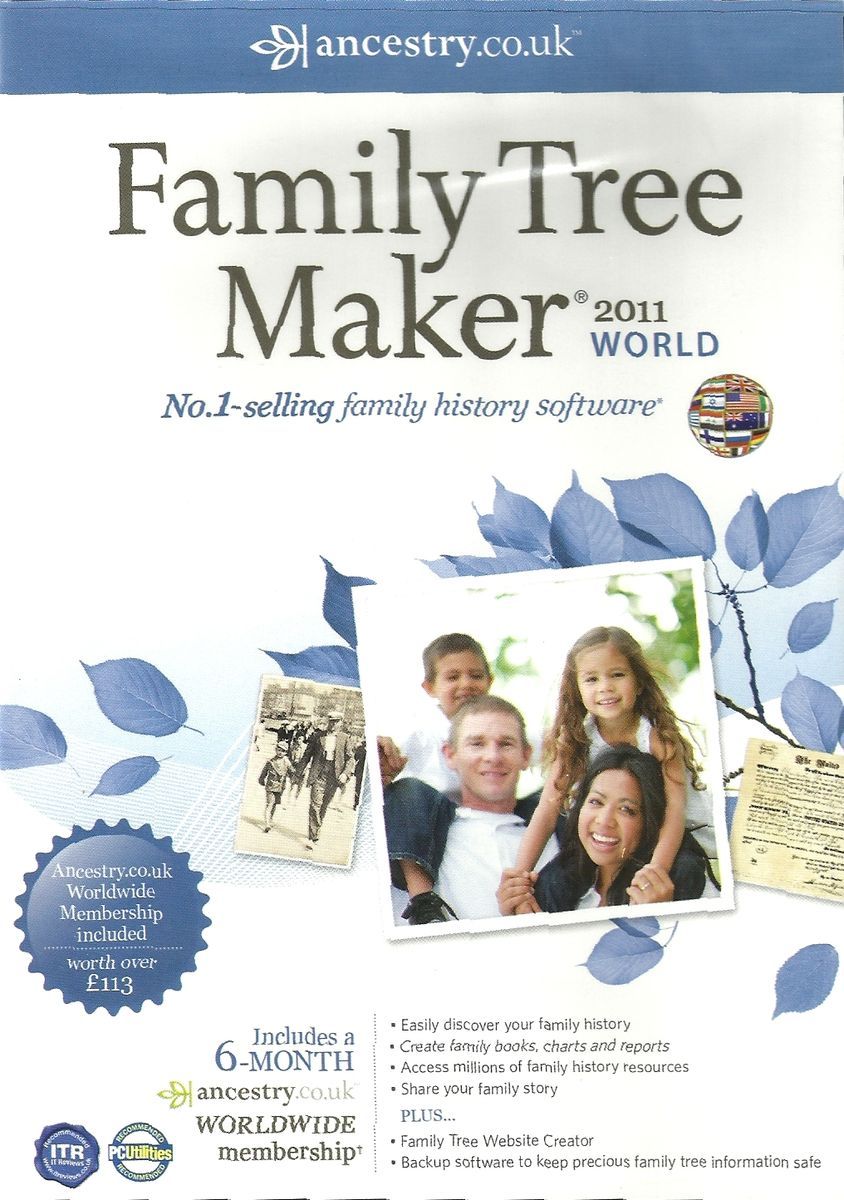 Family Tree Maker 2011 World Edition Ancestry Co UK New and SEALED New 