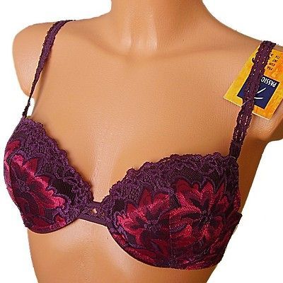 PASSIONATA Paris Bra Lace Underwire Multi way Padded Push Up 38A 85A 