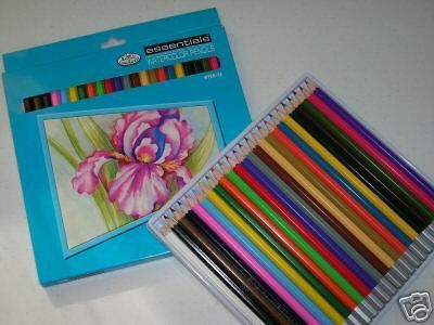 Newly listed 24 Watercolor Pencils Paint up Your Rubber Stampin art