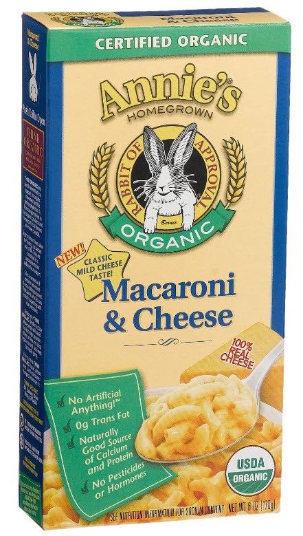 12x Annies Homegrown Mac Macaroni Cheese 6 oz Boxes