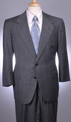 isw $ 3000 oxxford clothes super 100 s suit 44 xs