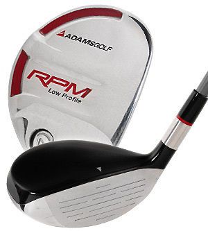 adams rpm low profile fairway 3 wood stiff left handed