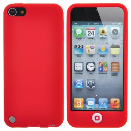   Smooth Surface Silicone Case Cover Skin for Apple iPod Touch 5