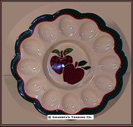 Apples Apple Jack Deviled Egg Plate Tray New Applejack