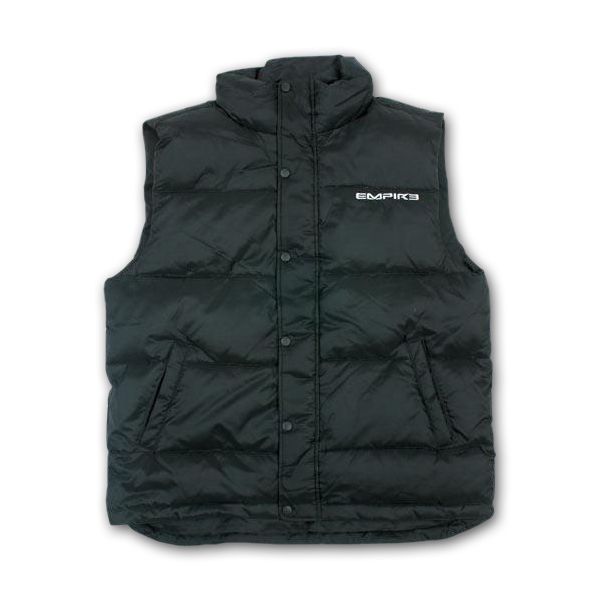 Empire Winter Arapahoe Black Down hiking ski mountain Vest XL Adult 