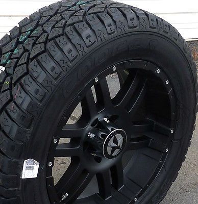   Black Wheels & Tires Hummer H3, 20x9 Matte Black 20 inch 6x5.5 Rims