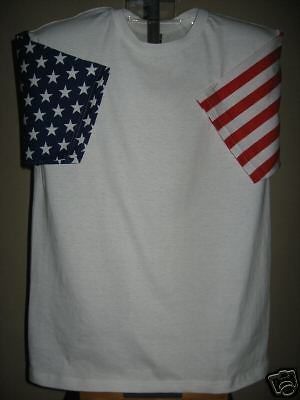 American Flag USA Stars + Stripes T Shirt Tee Unisex XXL 2XL New