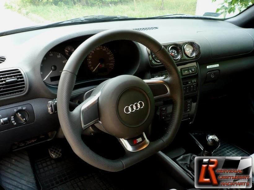 Audi A3 S3 8L Halter FÜR Zusatzinstrumente Instrumentenhalter Carbon 